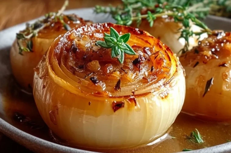 Oignons Entiers Beurrés Fondants