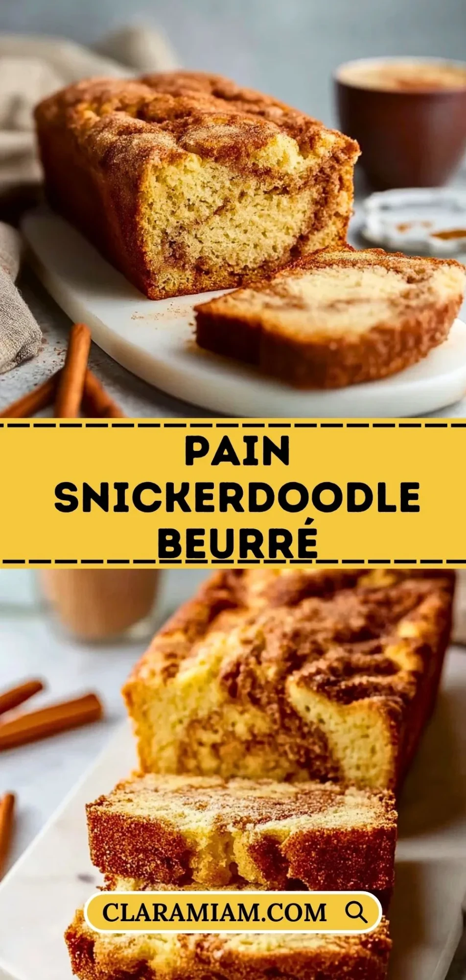 Pain Snickerdoodle Beurré