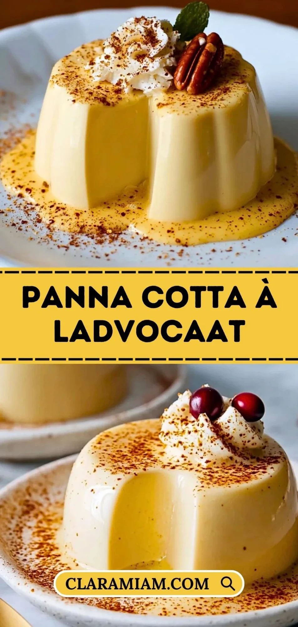 Panna Cotta à LAdvocaat