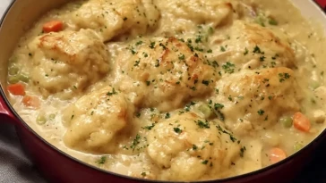 Poulet Savoureux Aux Dumplings