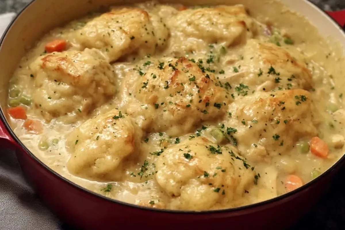 Poulet Savoureux Aux Dumplings