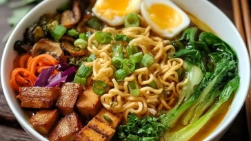 Ramen Végétalien Facile