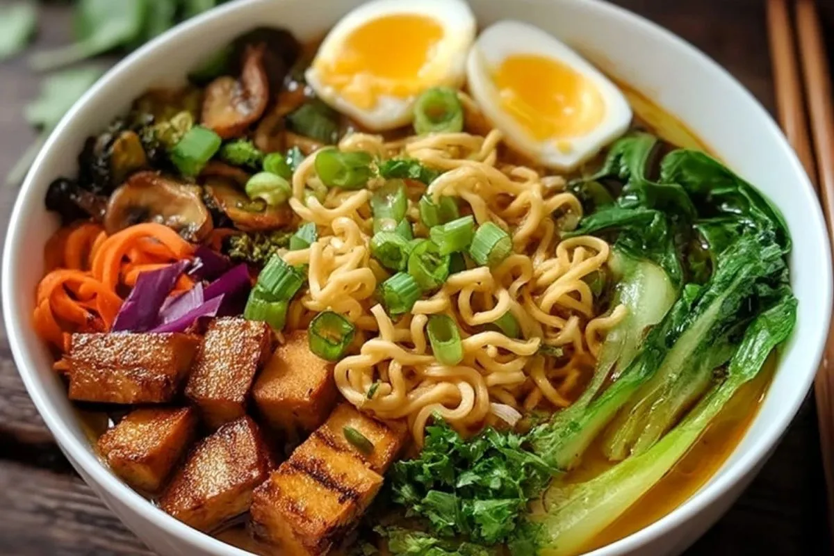 Ramen Végétalien Facile