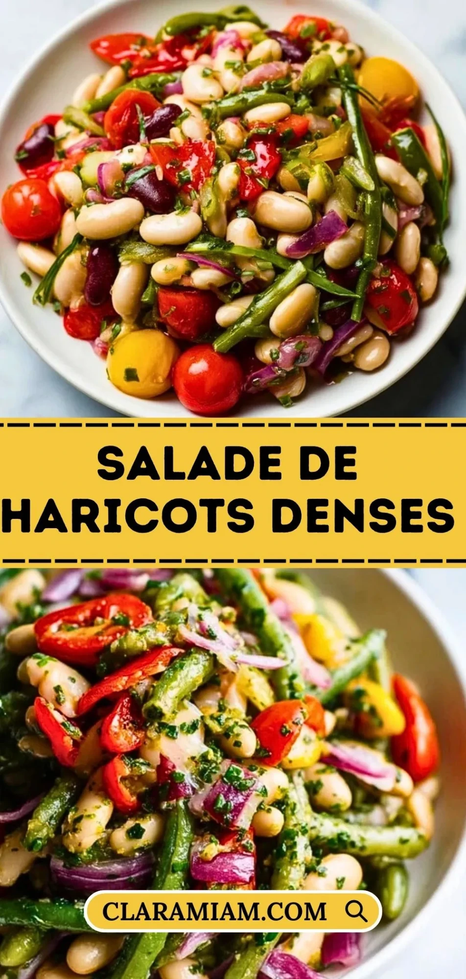 Salade De Haricots Denses - Pin 1