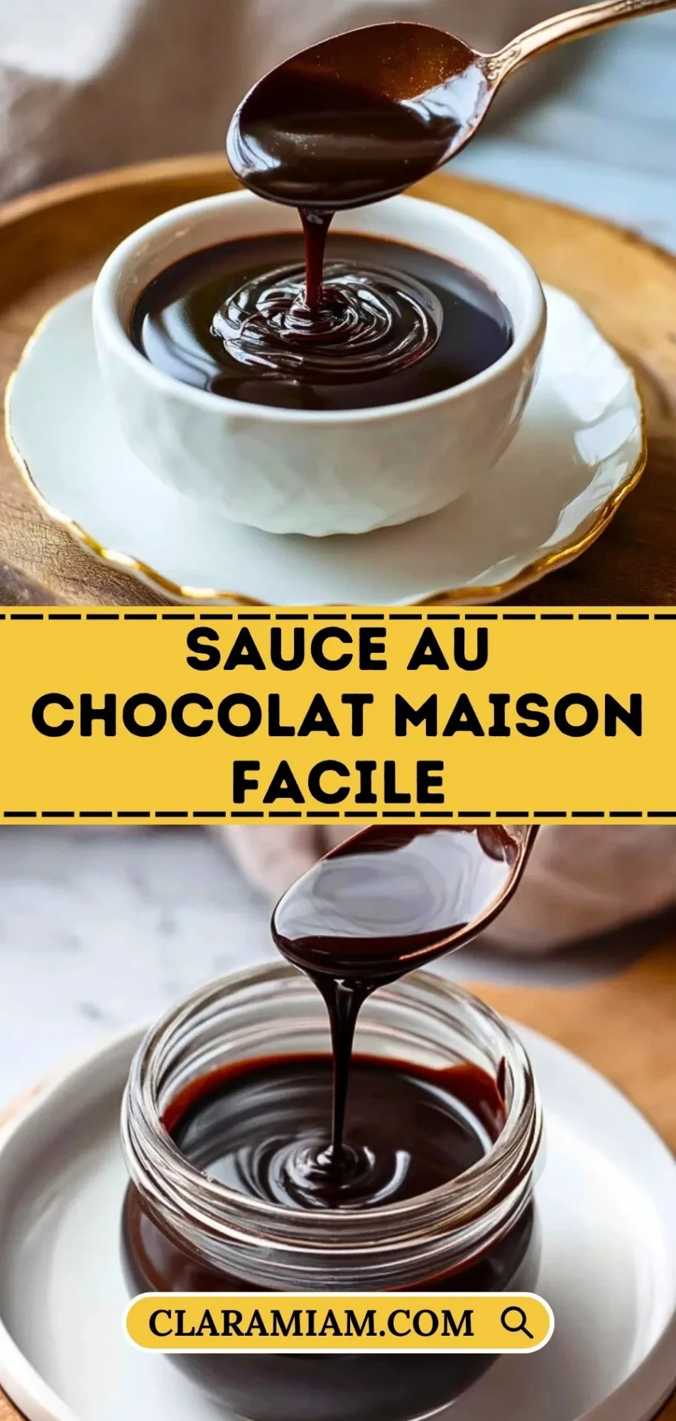 Sauce Au Chocolat Maison Facile - Pin 1