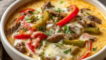 Soupe Au Fromage De Philadelphia - 1