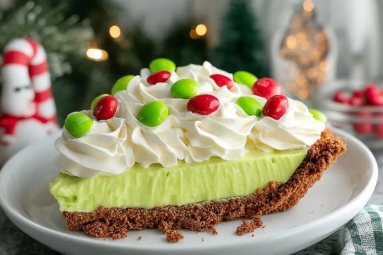Tarte Grinch Sans Cuisson
