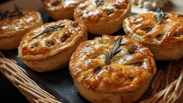 Tourtes De Viande Savoureuses