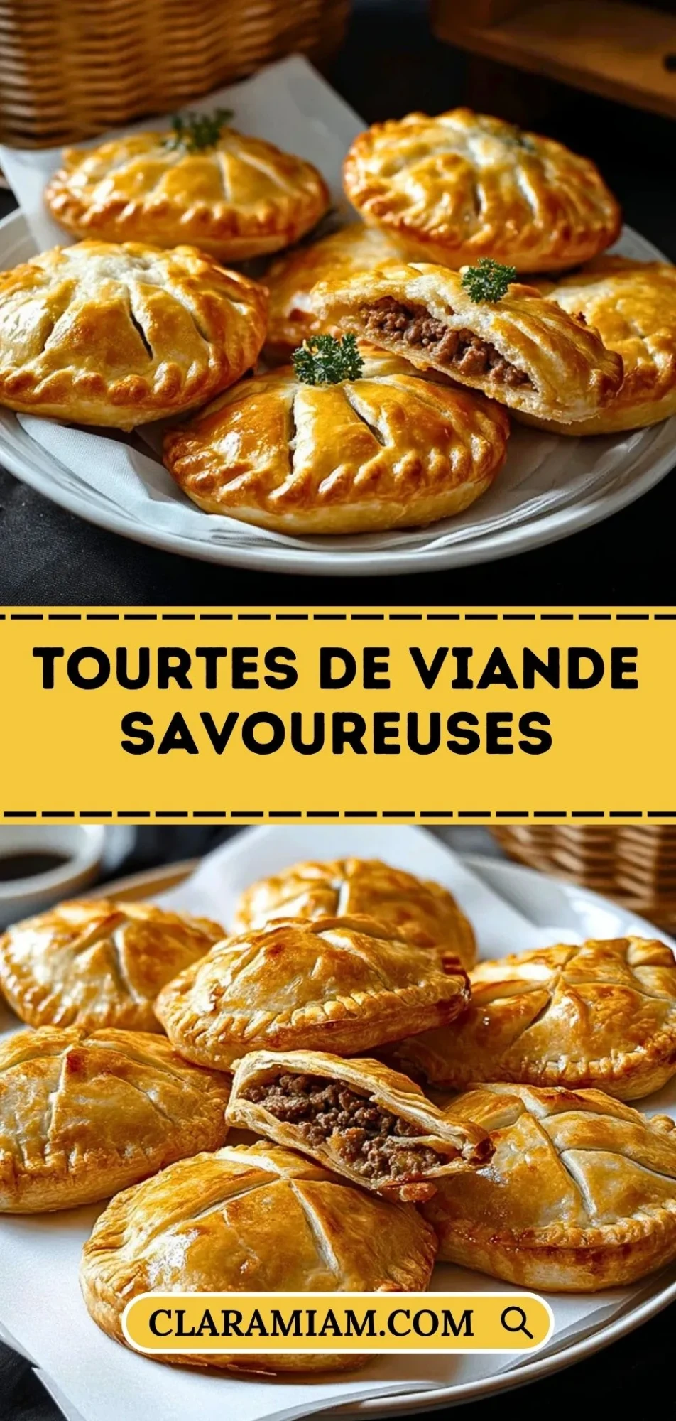 Tourtes De Viande Savoureuses - Pin 1