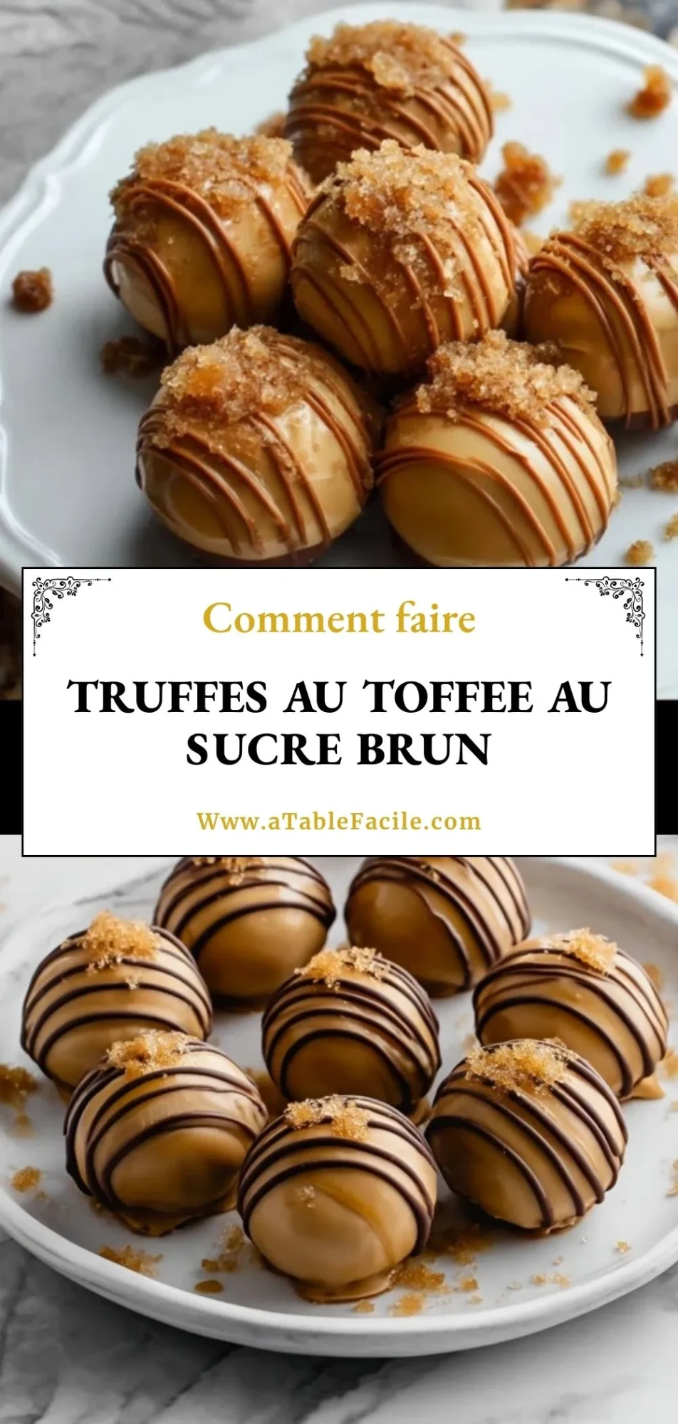 Truffes Au Toffee Au Sucre Brun