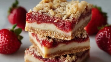 Barres Croquantes aux Fraises