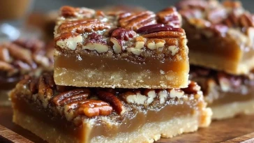 Barres De Tarte Aux Pacanes