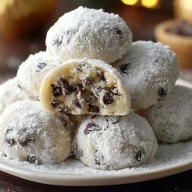 Biscuits Aux Pépites De Chocolat En Neige