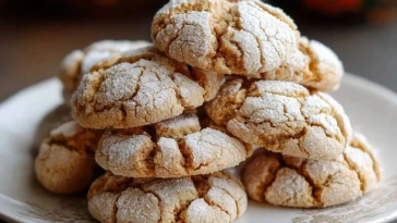 Biscuits Crinkles Au Beurre Noisette Et À La Cannelle