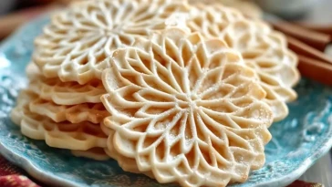 Biscuits Pizzelle à LAnis