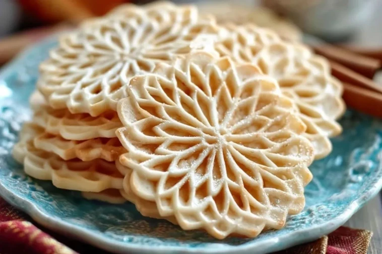 Biscuits Pizzelle à LAnis