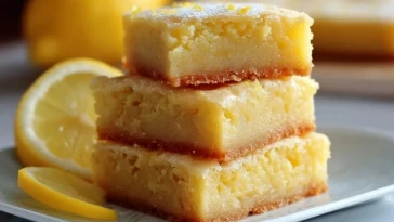 Blondies Au Citron -