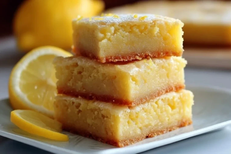 Blondies Au Citron -