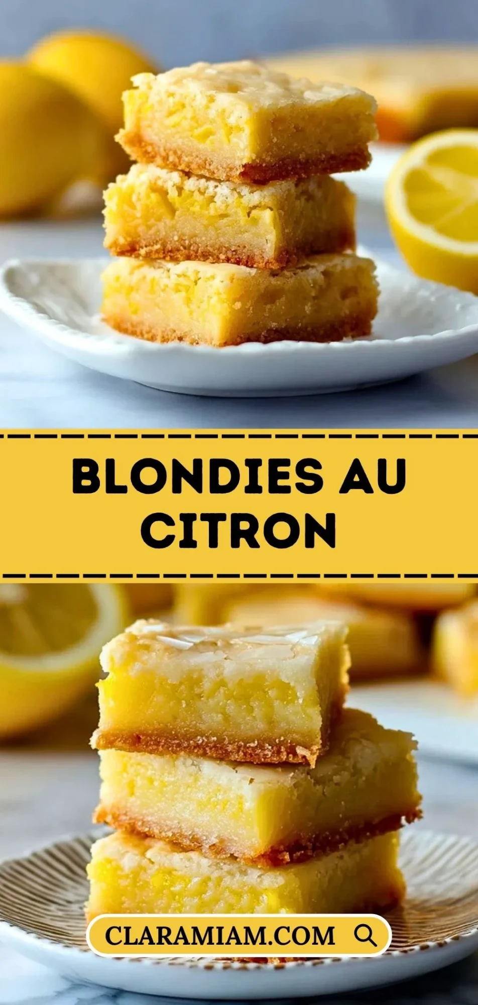 Blondies Au Citron - Pin 1 (1)