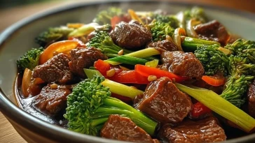 Boeuf Sauté Aux Légumes