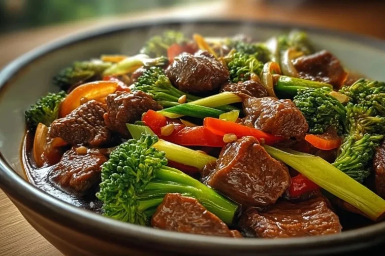 Boeuf Sauté Aux Légumes