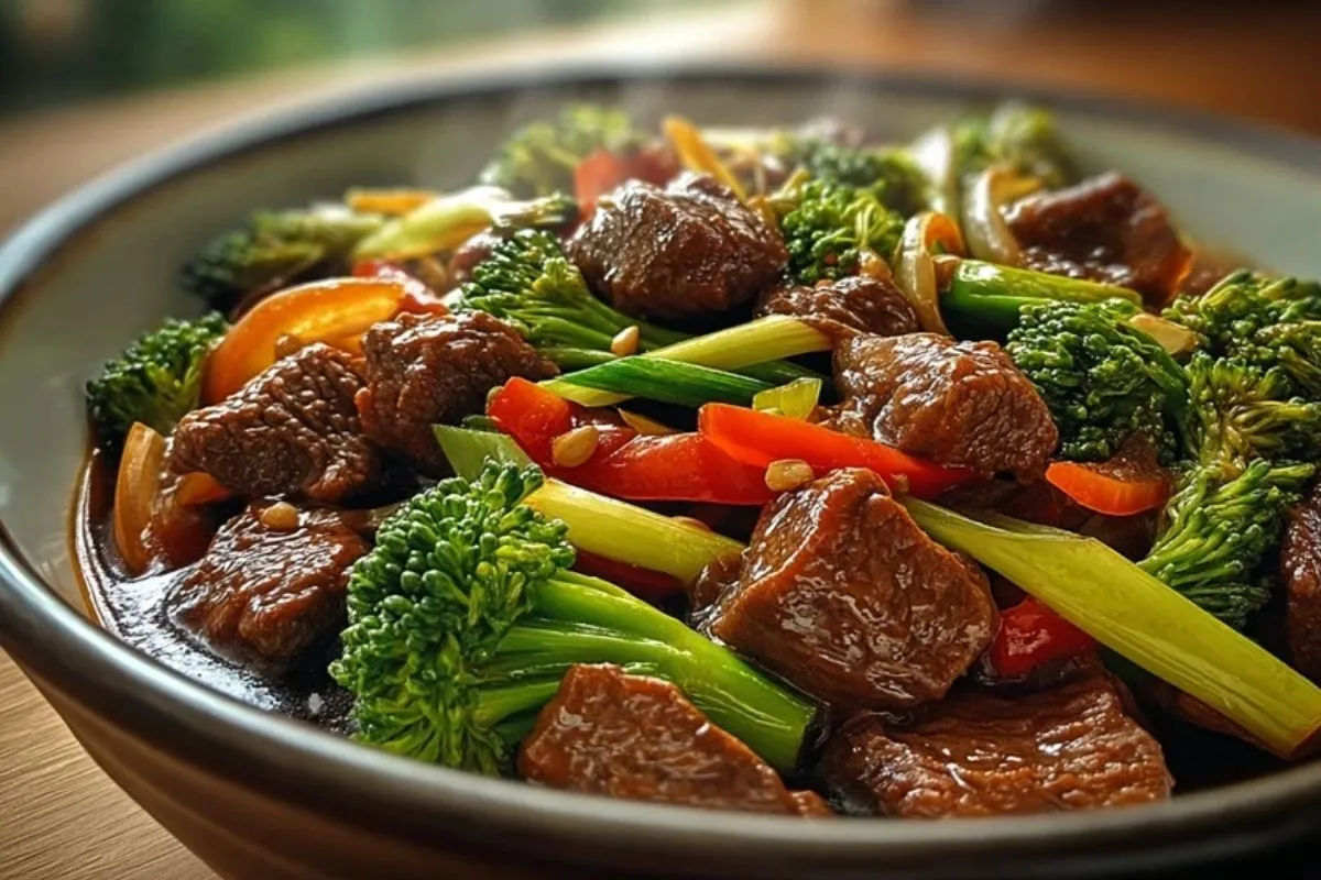 Boeuf Sauté Aux Légumes