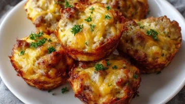 Bouchées De Pommes De Terre Saucisses