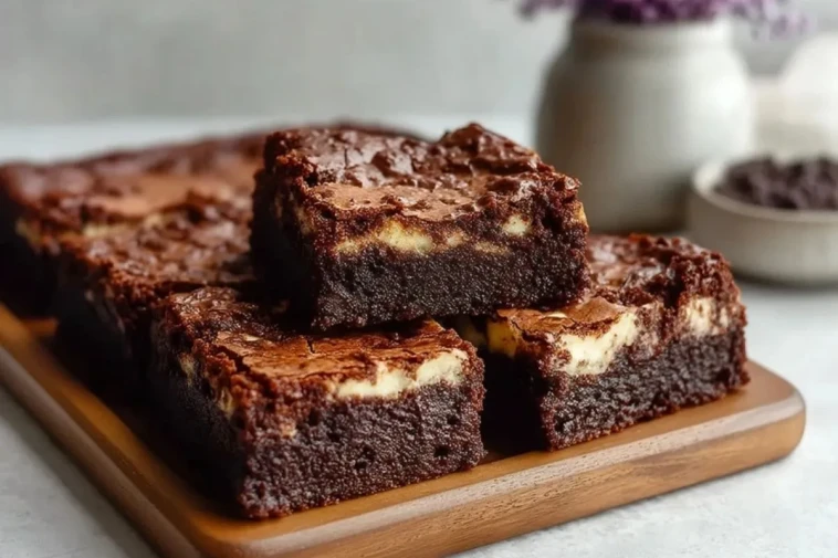 Brownies au Fromage Cottage Keto Faits Maison