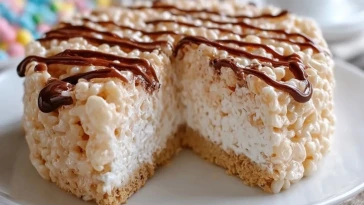 Cheesecake aux Rice Krispies