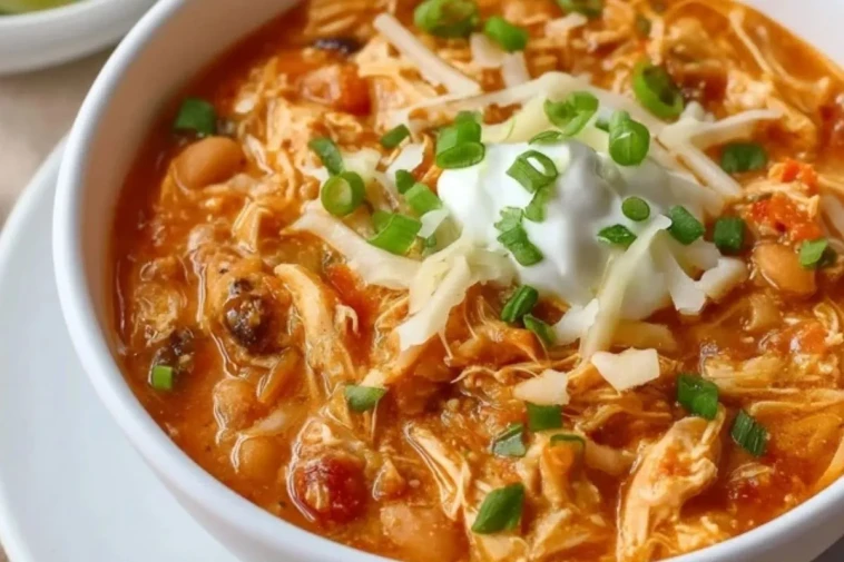 Chili De Poulet Buffalo À La Mijoteuse