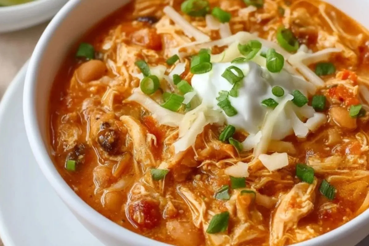 Chili De Poulet Buffalo À La Mijoteuse