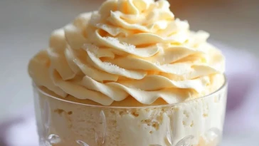 Crème Fouettée à la Banane