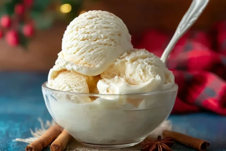 Crème Glacée à LAdvocaat