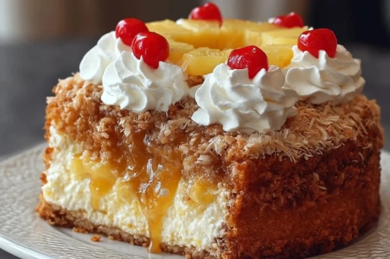 Gâteau Ananas Hawaïen Delight