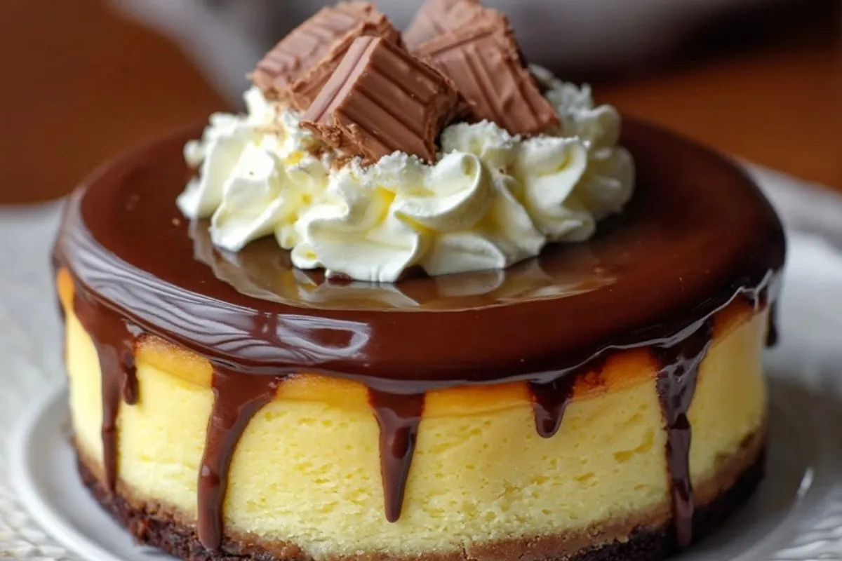 Gâteau Au Fromage Blanc Boston Cream