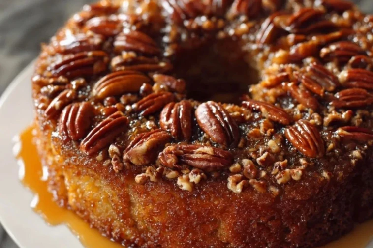 Gâteau Renversé Aux Pacanes