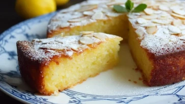 Gâteau Sans Farine Aux Amandes Et Citron