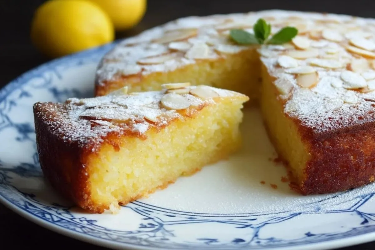 Gâteau Sans Farine Aux Amandes Et Citron