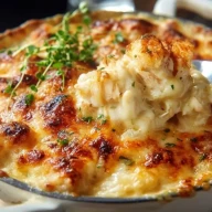 Gratin De Crabe Géant Au Fromage