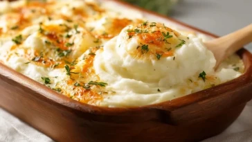 Gratin De Pommes De Terre Écrasées