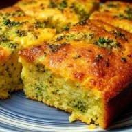 Pain De Maïs Savoureux Avec Du Brocoli