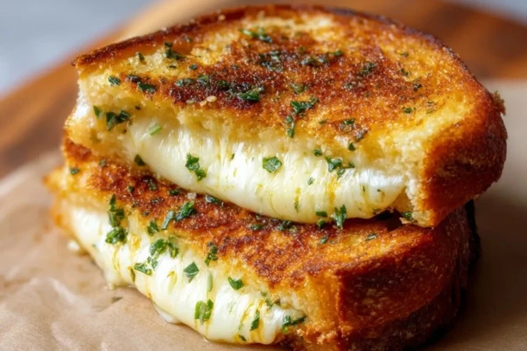 Pain Perdu Au Fromage À Lail