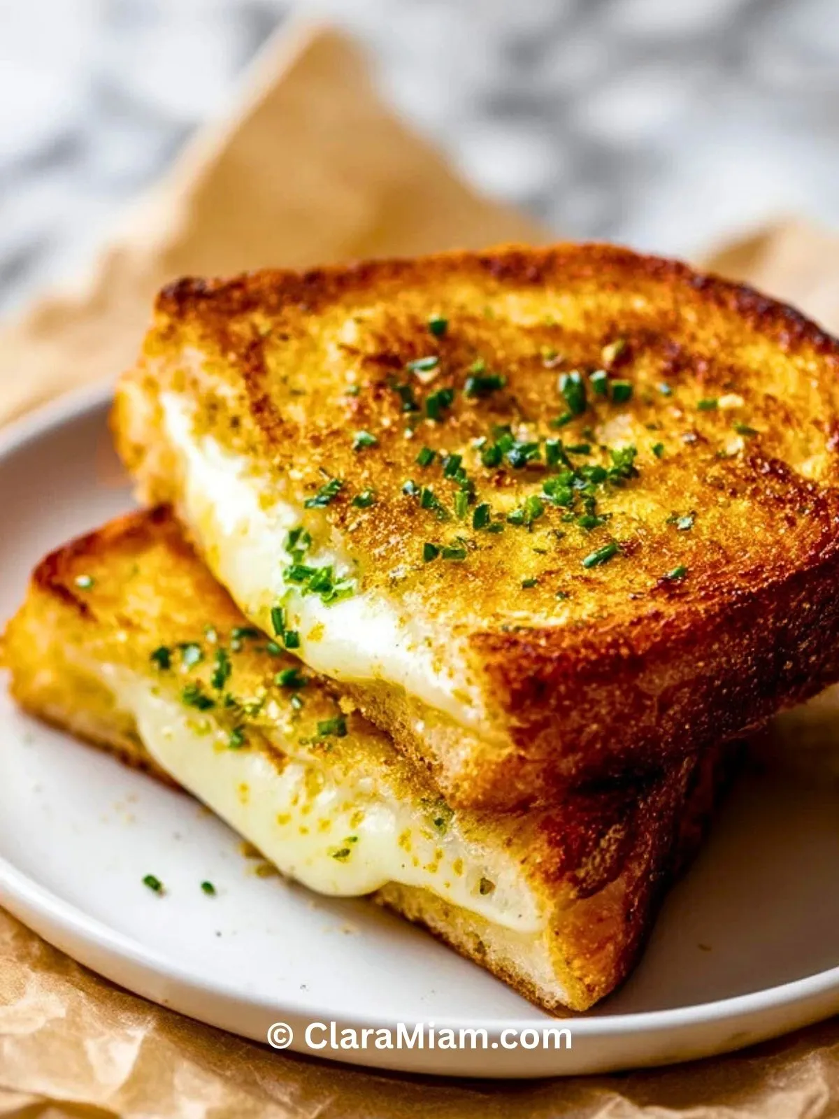 Pain Perdu Au Fromage À Lail - 2