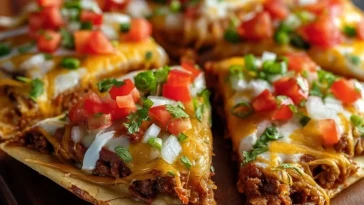 Pizza Mexicaine à la Taco Bell