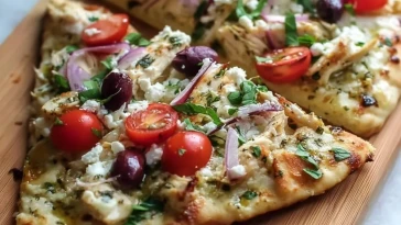Pizza Plateaux Méditerranéenne au Poulet