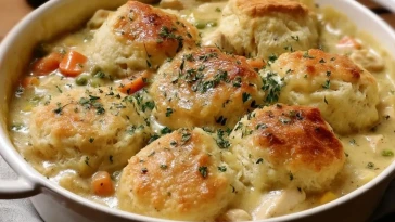 Poulet Réconfortant Aux Boulettes De Pâte