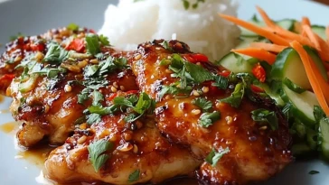Poulet Thaï Sucré et Épicé