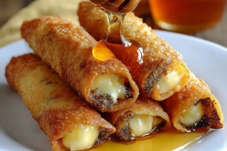 Roulés Texan Aux Oeufs Avec Miel