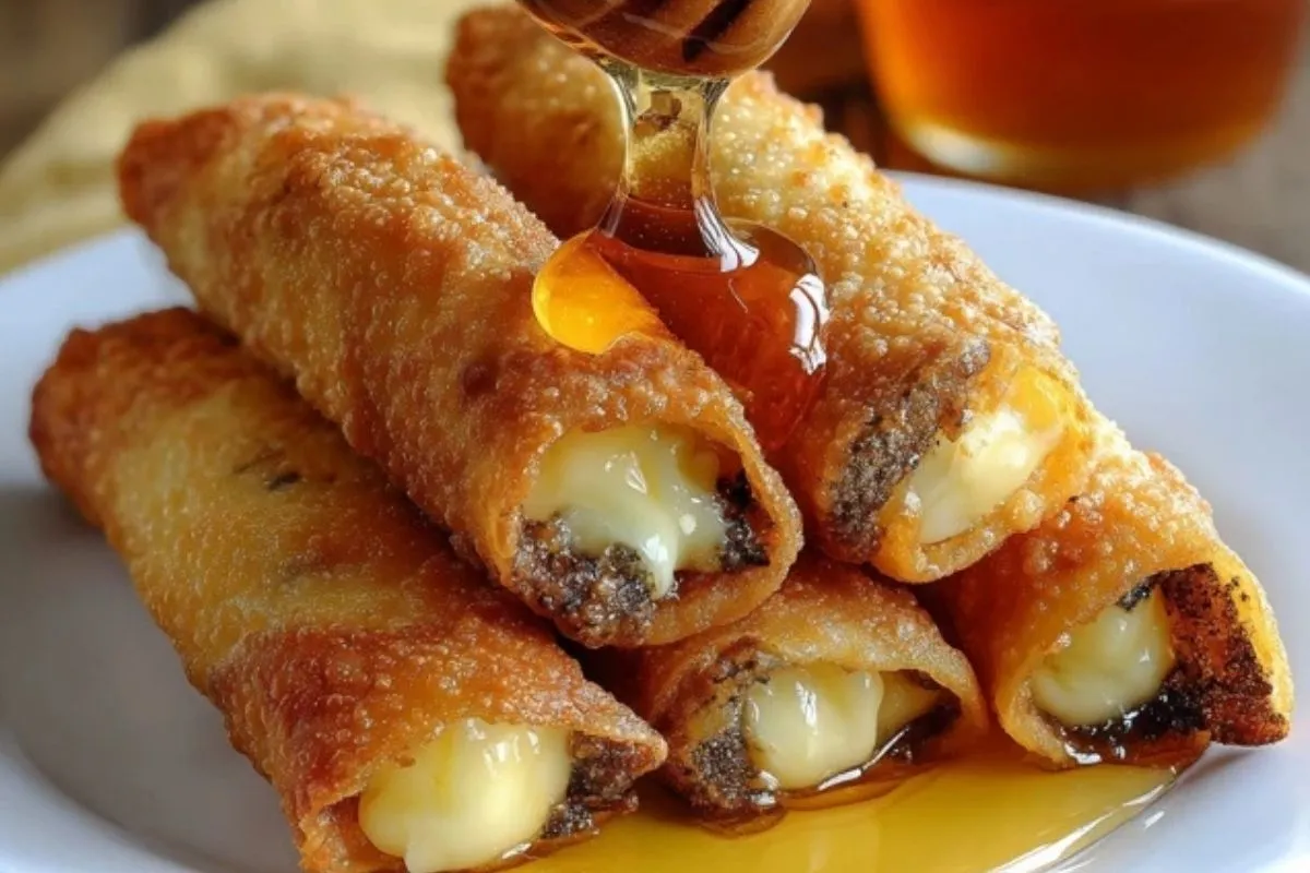 Roulés Texan Aux Oeufs Avec Miel