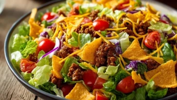 Salade Taco aux Doritos